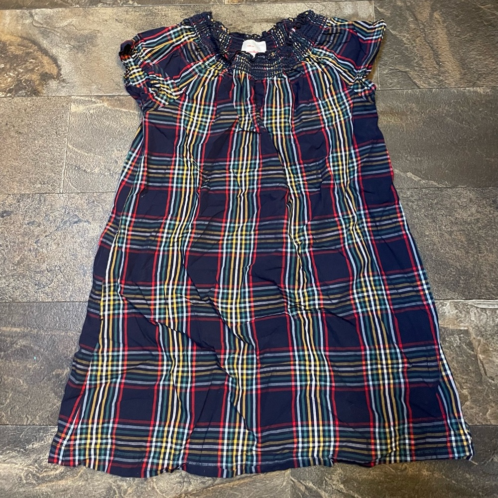 Hanna Andersson Multicolor Plaid Dress